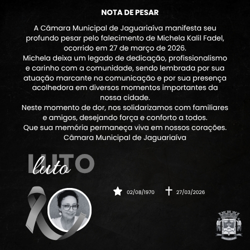 Comunicado de Falecimento